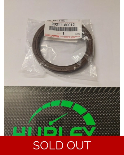 Genuine Toyota 5EFE Rear Crankshaft Oil Seal , Starlet , Corolla etc.